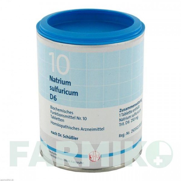 БИОХЕМИ (BIOCHEMIE) D 6 таблетки 1000 шт - Гомеопатия DHU