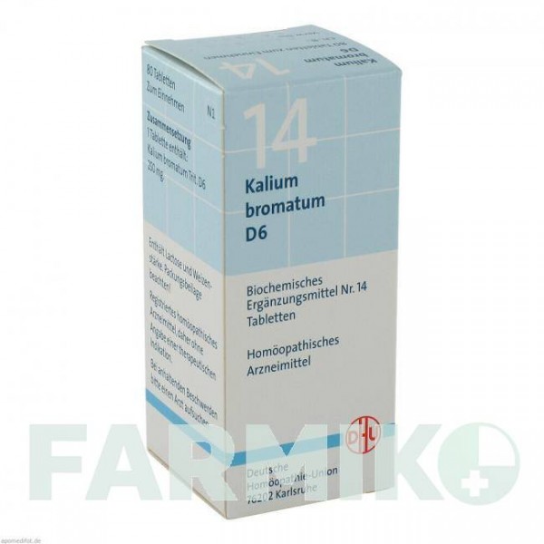 БИОХЕМИ (BIOCHEMIE) D 6 таблетки 80 шт - Гомеопатия DHU
