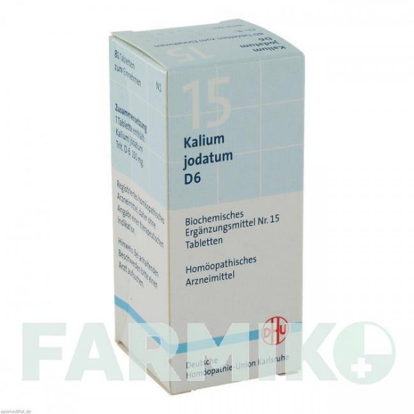 БИОХЕМИ (BIOCHEMIE) D 6 таблетки 80 шт - Гомеопатия DHU