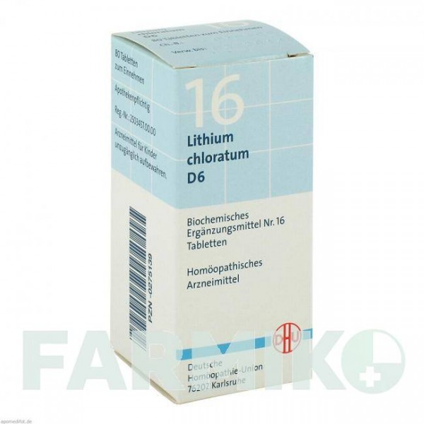 БИОХЕМИ (BIOCHEMIE) D 6 таблетки 80 шт - Гомеопатия DHU