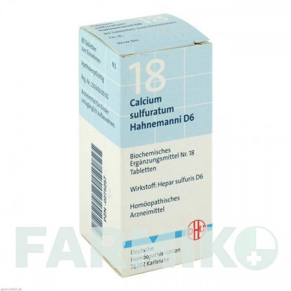 БИОХЕМИ (BIOCHEMIE) D 6 таблетки 80 шт - Гомеопатия DHU