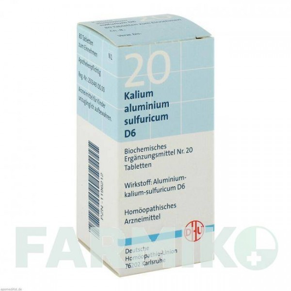 БИОХЕМИ (BIOCHEMIE) D 6 таблетки 80 шт - Гомеопатия DHU