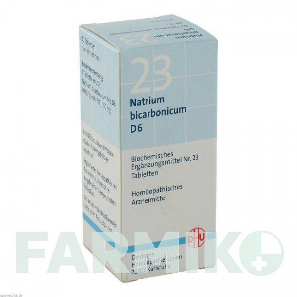 БИОХЕМИ (BIOCHEMIE) D 6 таблетки 80 шт - Гомеопатия DHU
