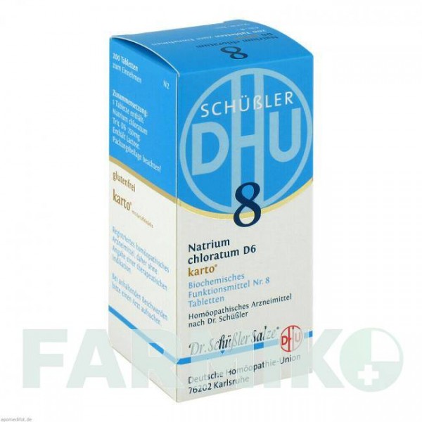 БИОХЕМИ (BIOCHEMIE) D 6 таблетки 200 шт - Гомеопатия DHU