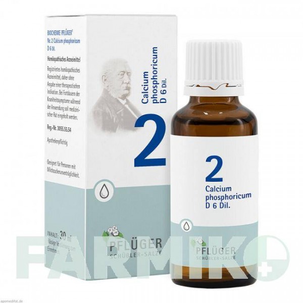 БИОХЕМИ (BIOCHEMIE) D 6 капли 30 мл - Гомеопатия HOMOOPATHISCHES ALEXANDER PFLUGER