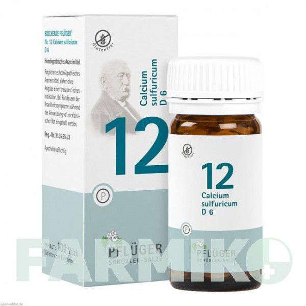 БИОХЕМИ (BIOCHEMIE) D 6 таблетки 100 шт - Гомеопатия HOMOOPATHISCHES ALEXANDER PFLUGER