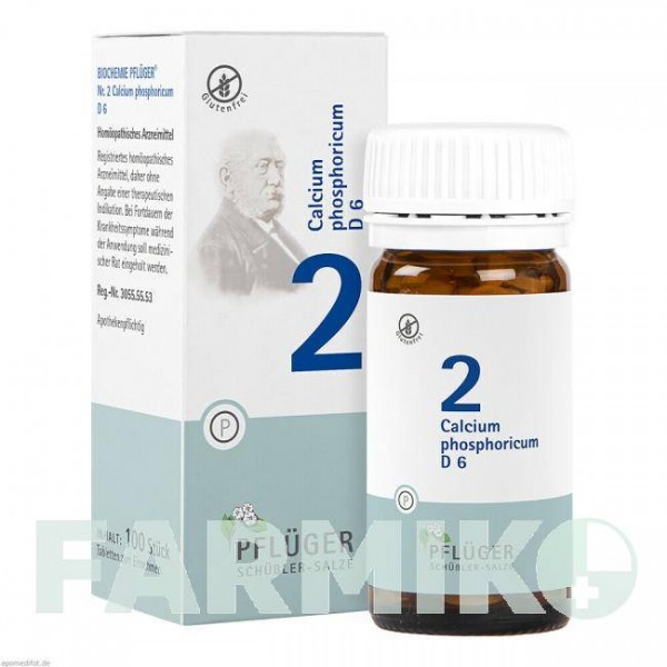 БИОХЕМИ (BIOCHEMIE) D 6 таблетки 100 шт - Гомеопатия HOMOOPATHISCHES ALEXANDER PFLUGER