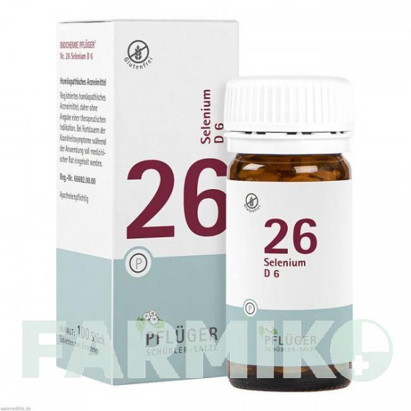 БИОХЕМИ (BIOCHEMIE) D 6 таблетки 100 шт - Гомеопатия HOMOOPATHISCHES ALEXANDER PFLUGER
