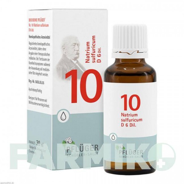 БИОХЕМИ (BIOCHEMIE) D 6 капли 30 мл - Гомеопатия HOMOOPATHISCHES ALEXANDER PFLUGER