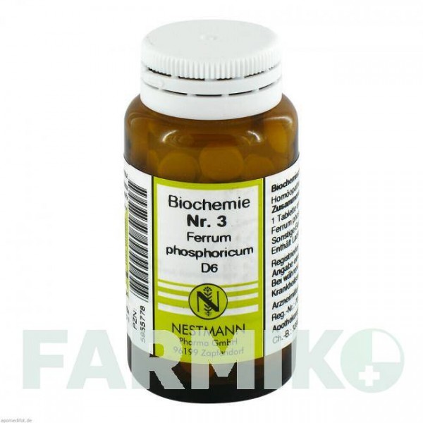 БИОХЕМИ (BIOCHEMIE) D 6 таблетки 100 шт - Гомеопатия NESTMANN PHARMA