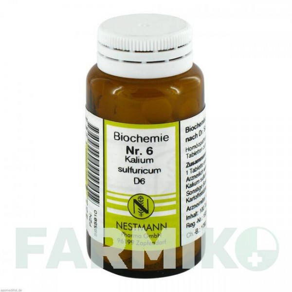 БИОХЕМИ (BIOCHEMIE) D 6 таблетки 100 шт - Гомеопатия NESTMANN PHARMA