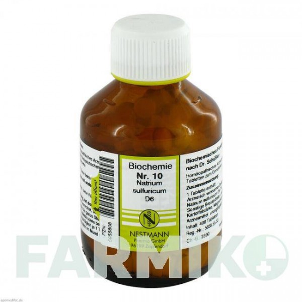 БИОХЕМИ (BIOCHEMIE) D 6 таблетки 400 шт - Гомеопатия NESTMANN PHARMA