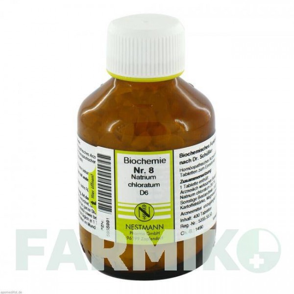 БИОХЕМИ (BIOCHEMIE) D 6 таблетки 400 шт - Гомеопатия NESTMANN PHARMA