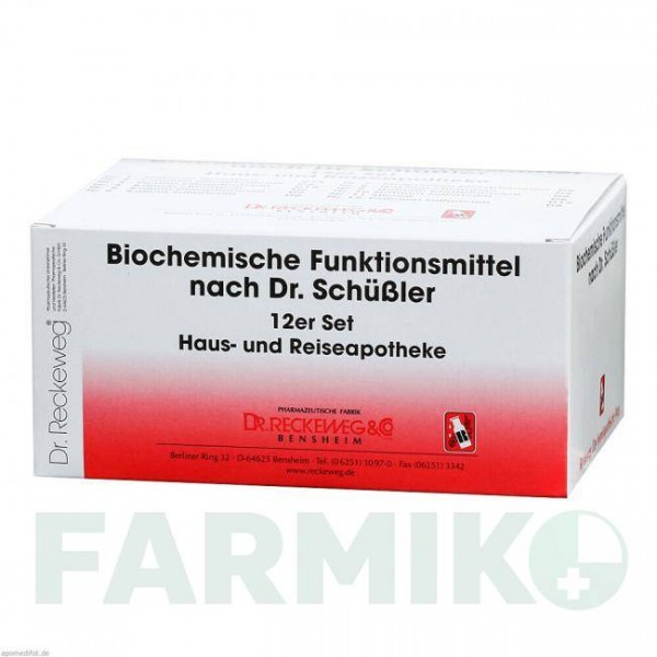 БИОХЕМИ (BIOCHEMIE) комбинированный пакет 12x200 шт - Гомеопатия DR.RECKEWEG