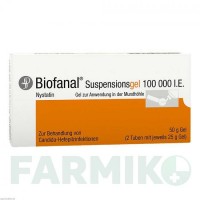 БІОФАНАЛ (BIOFANAL) гель 50 г - Ністатин DR.PFLEGER