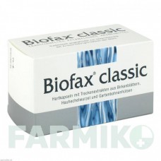 БИОФАКС (BIOFAX) капсулы 60 шт - Активные вещества STRATHMANN