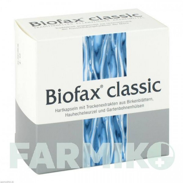 БИОФАКС (BIOFAX) капсулы 120 шт - Активные вещества STRATHMANN