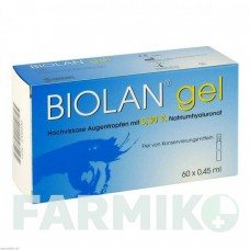 БИОЛАН (BIOLAN) капли 60x0,45 мл - Активные вещества SANTEN