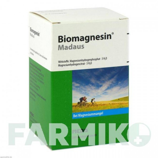 БІОМАГНЕЗІН (BIOMAGNESIN) таблетки 200 шт - Магнію солі MEDA PHARMA