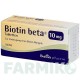 БИОТИН (BIOTIN) 10 мг таблетки 50 шт - Витамин B7 (Биотин) BETAPHARM