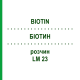 БІОТИН (BIOTIN) LM 23 розчин 10 мл - Гомеопатія ARCANA DR.SEWERIN