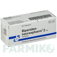 БИПЕРИДЕН (BIPERIDEN) 2 мг таблетки 60 шт - Бипериден NEURAXPHARM