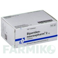 БИПЕРИДЕН (BIPERIDEN) 2 мг таблетки 100 шт - Бипериден NEURAXPHARM