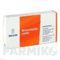 БІРКЕНКОЛЬ (BIRKENKOHLE) капсули 20 шт - Активні речовини WELEDA