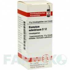 БИСМУТУМ СУБНИТРИКУМ (BISMUTUM SUBNITRICUM) D 12 глобули 10 г - Гомеопатия DHU