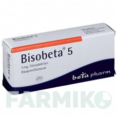 БИСОБЕТА (BISOBETA) 5 таблетки 30 шт - Бисопролол BETAPHARM