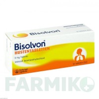 БИСОЛЬВОН (BISOLVON) 8 мг таблетки 50 шт - Бромгексин A.NATTERMANN & CIE
