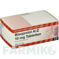 БІСОПРОЛОЛ (BISOPROLOL) 10 мг таблетки 100 шт - Бісопролол ABZ PHARMA