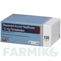 БИСОПРОЛОЛ (BISOPROLOL) 10 мг таблетки 100 шт - Бисопролол ACCORD HEALTHCARE