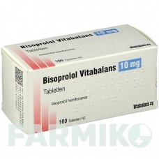 БИСОПРОЛОЛ (BISOPROLOL) 10 мг таблетки 100 шт - Бисопролол BLANCO PHARMA