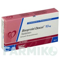 БІСОПРОЛОЛ (BISOPROLOL) 10 мг таблетки 100 шт - Бісопролол DEXCEL PHARMA