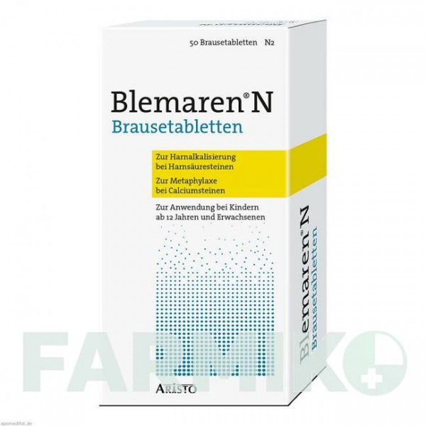 БЛЕМАРЕН (BLEMAREN) таблетки 50 шт - Активні речовини ARISTO PHARMA