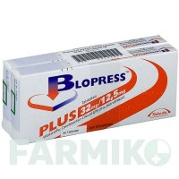 БЛОПРЕСС (BLOPRESS) 32 мг 12,5 мг таблетки 98 шт - Кандесартан, Гидрохлоротиазид DOCPHARM