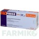 БЛОПРЕСС (BLOPRESS) 32 мг 25 мг таблетки 98 шт - Кандесартан, Гидрохлоротиазид DOCPHARM