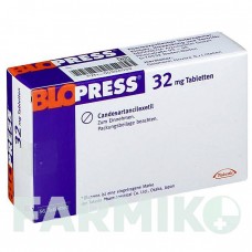 БЛОПРЕСС (BLOPRESS) 32 мг таблетки 56 шт - Кандесартан DOCPHARM