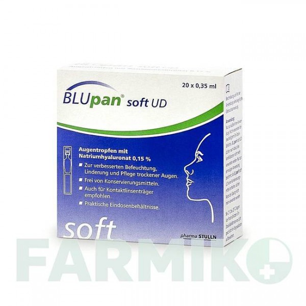 БЛУПАН (BLUPAN) краплі 20x0,35 мл - Активні речовини PHARMA STULLN