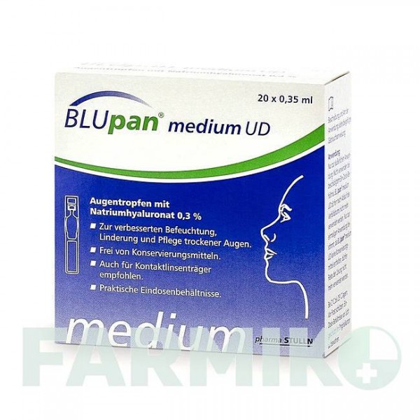 БЛУПАН (BLUPAN) капли 20x0,35 мл - Активные вещества PHARMA STULLN