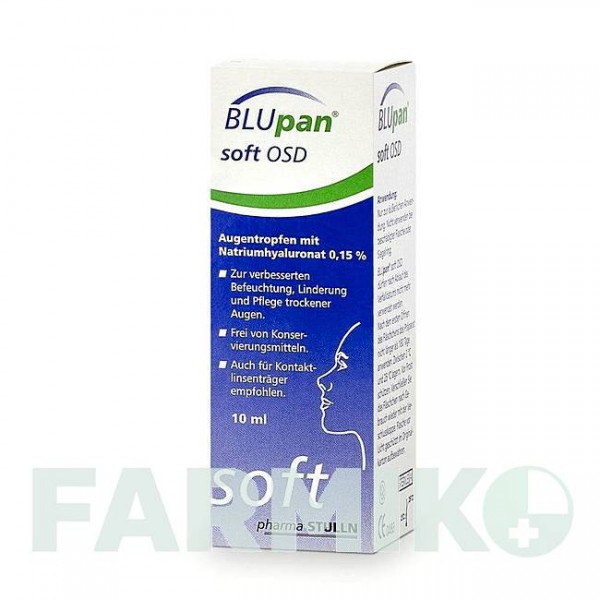 БЛУПАН (BLUPAN) капли 10 мл - Активные вещества PHARMA STULLN