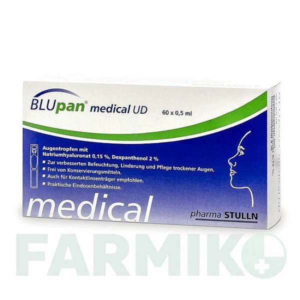 БЛУПАН (BLUPAN) краплі 60x0,5 мл - Активні речовини PHARMA STULLN