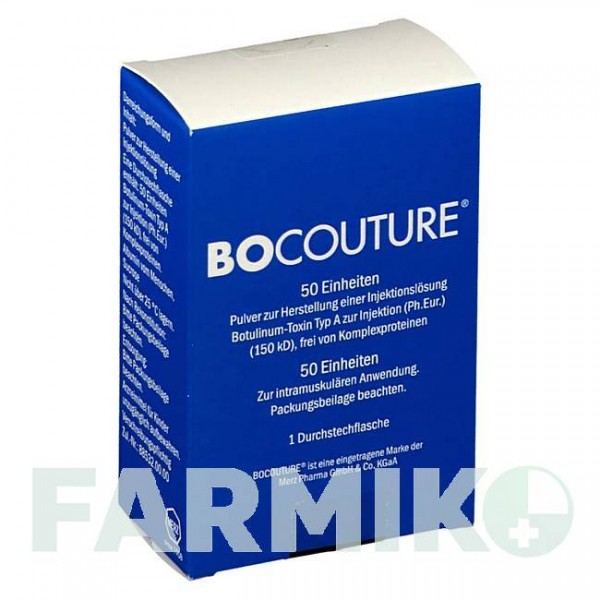 БОКУТЮР (BOCOUTURE) 50 ЕД порошок 1 шт - Ботулинический токсин типа A EMRA-MED