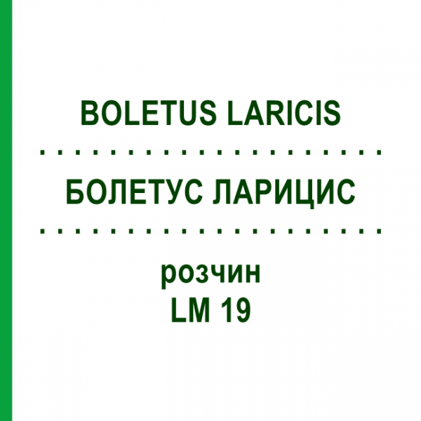 БОЛЕТУС ЛАРИЦИС (BOLETUS LARICIS) LM 19 розчин 10 мл - Гомеопатія ARCANA DR.SEWERIN