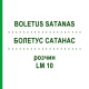 БОЛЕТУС САТАНАС (BOLETUS SATANAS) LM 10 розчин 10 мл - Гомеопатія ARCANA DR.SEWERIN