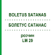 БОЛЕТУС САТАНАС (BOLETUS SATANAS) LM 29 розчин 10 мл - Гомеопатія ARCANA DR.SEWERIN