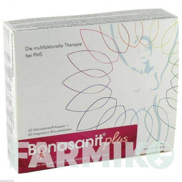 БОНАСАНИТ (BONASANIT) 60 + 60 пакет 1 шт - Активные вещества BIOKANOL PHARMA