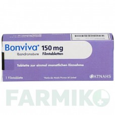 БОНВИВА (BONVIVA) 150 мг таблетки 1 шт - Ибандроновая кислота EMRA-MED