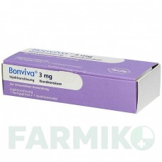 БОНВИВА (BONVIVA) 3 мг/3 мл раствор 1 шт - Ибандроновая кислота AXICORP PHARMA